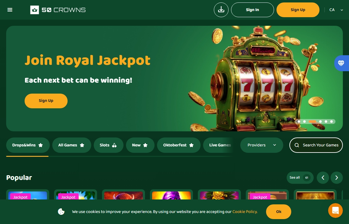 50 Crowns Casino
