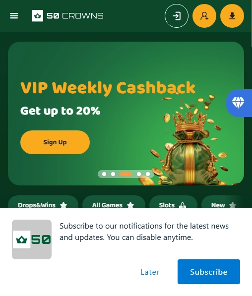 50 Crowns Casino